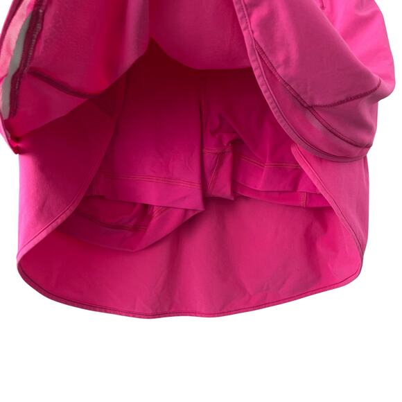 Lululemon Hotty Hot High-Rise Skirt in Sonic Pink Size 2 Athleisure Tennis Skort - Picture 6 of 10
